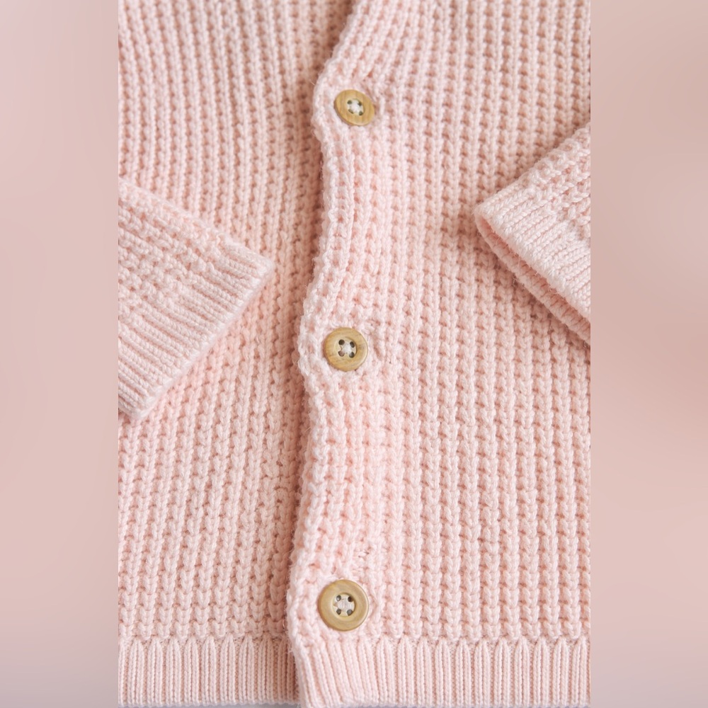 Carter’s Hooded Sweater Cardigan – Baby Size 6 Months - Picture 3 of 5